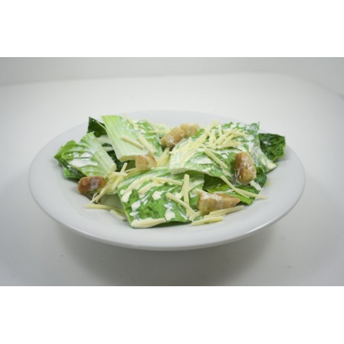 Caesar Salad on Plate